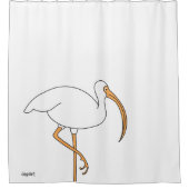 Gewoon een vogel douchegordijn (Voorkant)