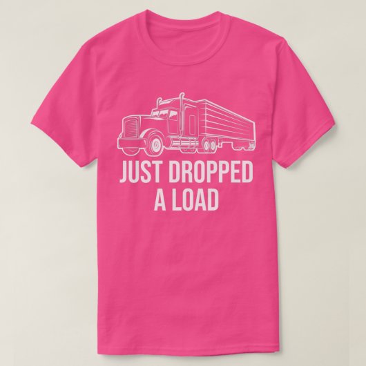 Gewoon een vrachtwagenchauffeur met cadeaudrift la t-shirt (Design voorkant)