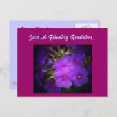 Gewoon een vriendelijke herinnering... Briefkaart (Voorkant / Achterkant)