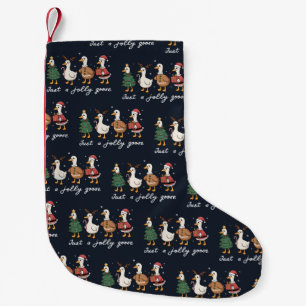 Gewoon een vrolijke gans Kerst eend vakantie Kerst Kleine Kerstsok
