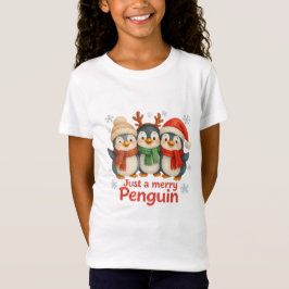 Gewoon een vrolijke kersttrui voor kinderen met pi t-shirt
