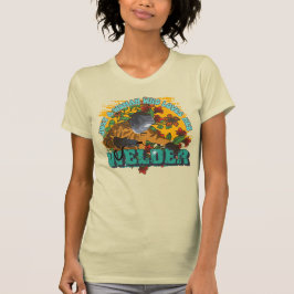 Gewoon een vrouw die van haar lasser houdt t-shirt
