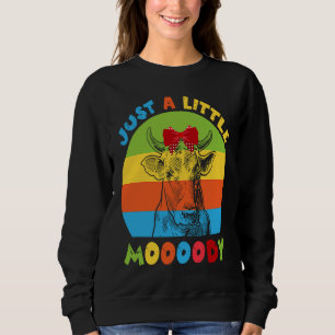 Gewoon Een Weinig Gemoedelijke Koe Moo Liefhebber Trui
