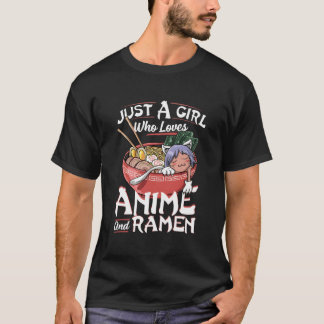Gewoon een wie die anime en ra Japanse Ga houdt T-shirt