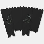 Gewoon een witte kat bedankdoosjes (Ongevouwen)