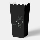 Gewoon een witte kat bedankdoosjes (Voorkant)