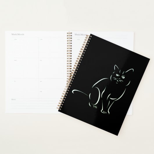 Gewoon een witte kat planner (Display)