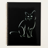 Gewoon een witte kat planner (Voorkant)