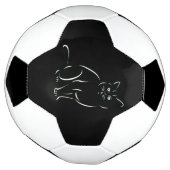 Gewoon een witte kat voetbal (Gedraaid)