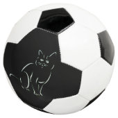 Gewoon een witte kat voetbal (Drie kwart)
