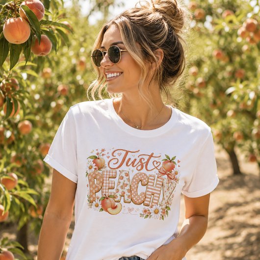 Gewoon een zomerse perzik sfeer Tri-Blend shirt