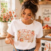 Gewoon een zomerse perzik sfeer Tri-Blend shirt