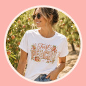 Gewoon een zomerse perzik sfeer Tri-Blend shirt