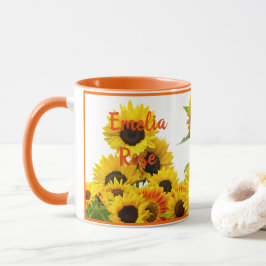 Gewoon een zonnebloem Zonneschijn Persoonlijk  Mok