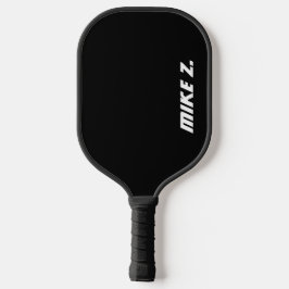 Gewoon een zwarte Pickleball Paddle met moderne na