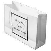 Gewoon eenvoudige legant Weddenschap Grote Gift Ba Groot Cadeauzakje (Voorkant Gekanteld)