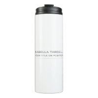 Gewoon eenvoudige minimalistische moderne, profess