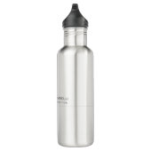 Gewoon eenvoudige minimalistische moderne, profess waterfles (Rechts)