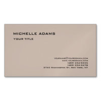 Gewoon eenvoudige professionele moderne vormgeving