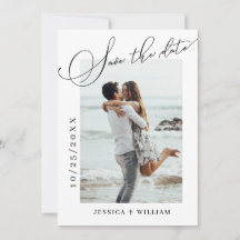 Gewoon Elegant Calligraphy Wedding Photo