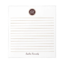 Gewoon Elegant Chocolate Brown-monogram