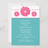 Gewoon Elegant Daisies Vrijgezellenfeest nodigt ui Kaart (Voorkant)