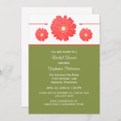 Gewoon Elegant Daisies Vrijgezellenfeest nodigt ui Kaart (Voorkant / Achterkant)