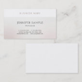 Gewoon elegant design, modern, luxe Professional Visitekaartje (Voorkant / Achterkant)