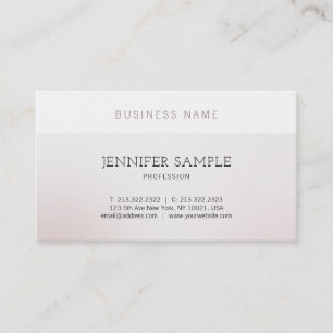 Gewoon elegant design, modern, luxe Professional Visitekaartje