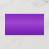 Gewoon, elegant paars visitekaartje. visitekaartje (Achterkant)