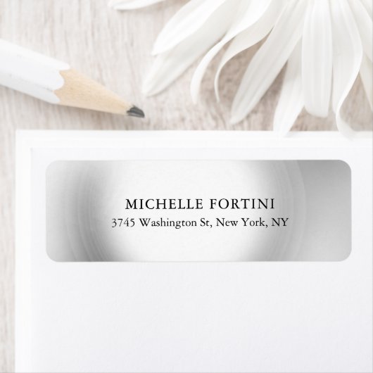 Gewoon Elegant Simple Modern Grey Etiket (Insitu)