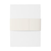 Gewoon Elegant Typografie Monogram Modern Wedding Uitnodigingen Wikkel (Achterkant Voorbeeld)