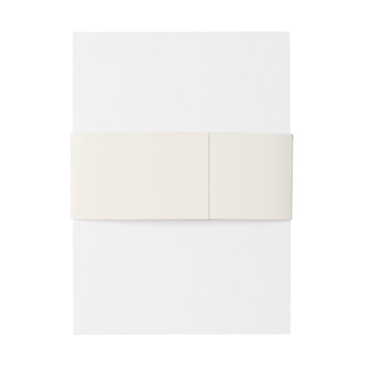 Gewoon Elegant Typografie Monogram Modern Wedding Uitnodigingen Wikkel (Achterkant Voorbeeld)