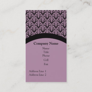 Gewoon Elegant Visitekaartje, lavender Visitekaartje