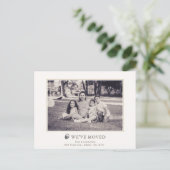 Gewoon elegante eikel foto bewegen aankondigingskaart (Staand voorkant)