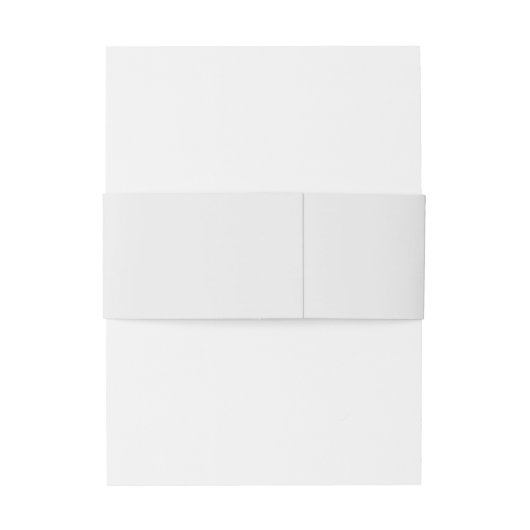 Gewoon elegante kerstbloem uitnodigingen wikkel (Achterkant Voorbeeld)