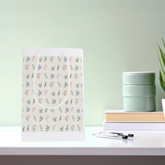 Gewoon elegante Planten / botanische motief Medium Cadeauzakje