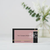 Gewoon elegante Visitekaartjes (Staand voorkant)