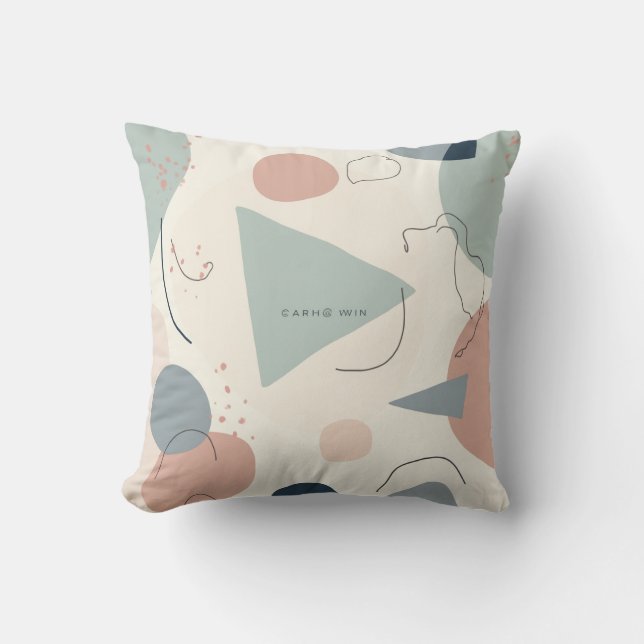 Gewoon en eenvoudig patroonkussen kussen (Voorkant)