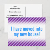 Gewoon en minimalistisch nieuw Briefkaart voor thu (Voorkant / Achterkant)