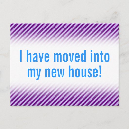 Gewoon en minimalistisch nieuw Briefkaart voor thu (Voorkant)