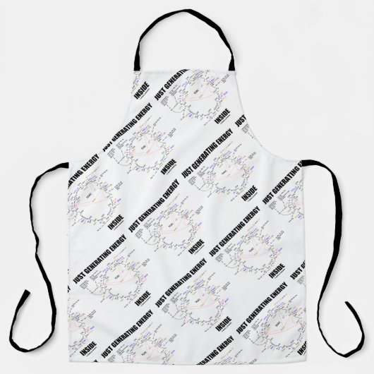 Gewoon energiebron in biochemie krebs schort (Voorkant)