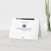 Gewoon even bij je inchecken! Pine Grosbeaks Kaart (Achterkant)