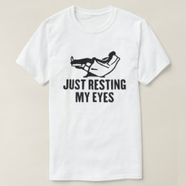 Gewoon Even Mijn Ogen Rusten Grappig T-shirt voor 