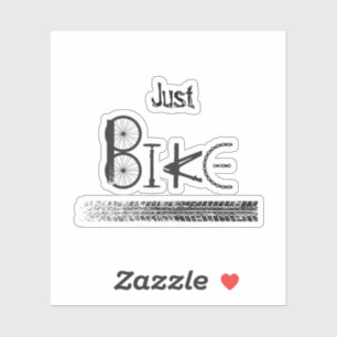 "Gewoon Fietsen" Graffiti van Fiets Onderdelen & B Sticker