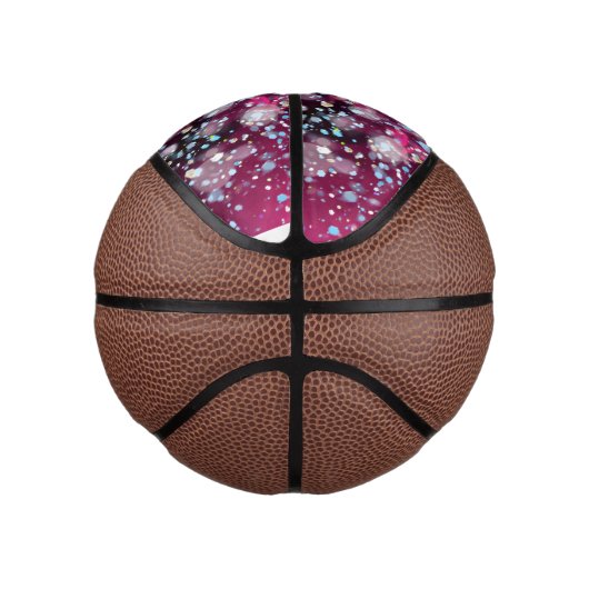 Gewoon flauw, roze basketbal (Rechts)