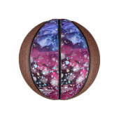 Gewoon flauw, roze basketbal (Verticaal)