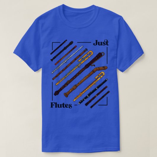 Gewoon fluiten fluitist t-shirt (Design voorkant)