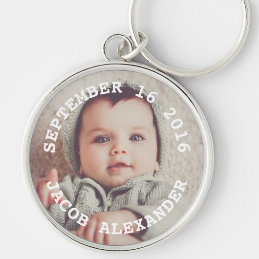 Gewoon foto van Sweet Baby Sleutelhanger (Voorkant)