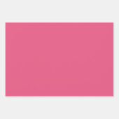 Gewoon Framboos Fandango Donker Roze Tinten 3 Inpakpapier Vel (Voorkant 3)